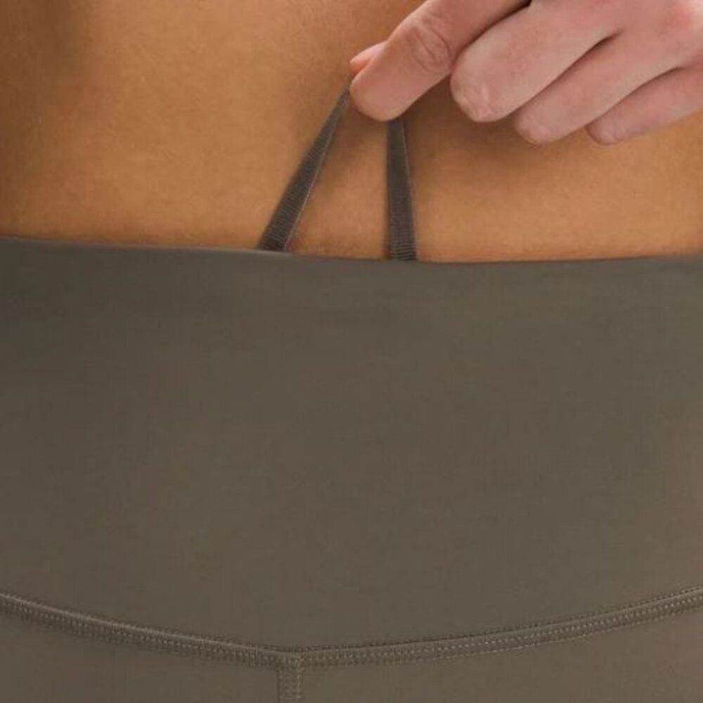 NWT lululemon Nulux 5- Pocket HR Run Tight 25" Carbon Dust - Picture 5 of 5